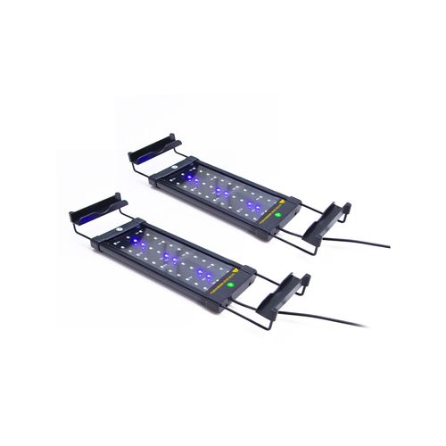 Dynamic Power - 2 Set 6W Aquarium Blue White LED Light for Tank 30-50cm - petservo