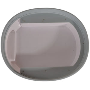 Round gray plastic component on a white background at Pet Servo
