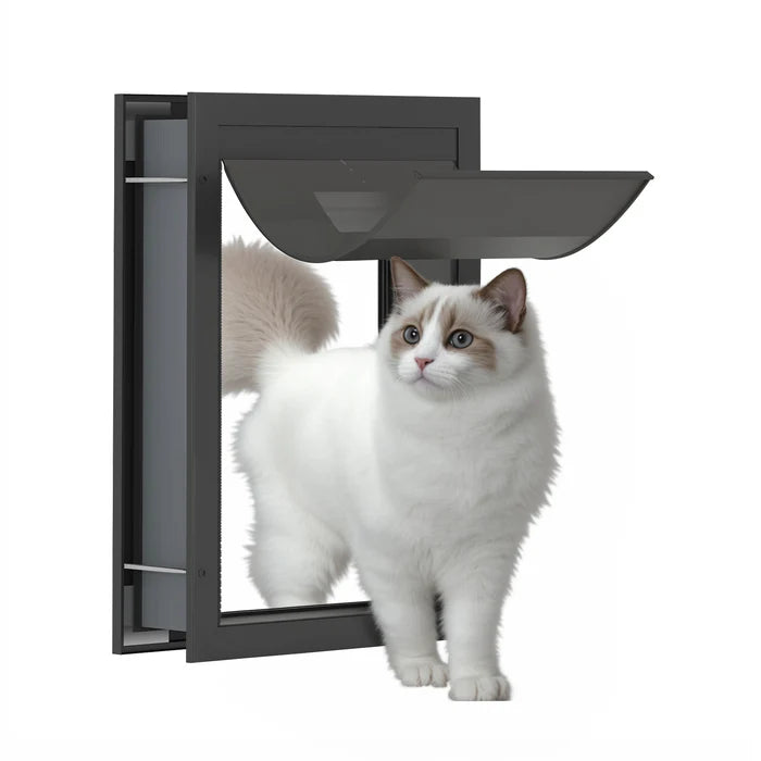 Advwin - Dog Door for Door Doggy Door with Aluminum Frame - medium - Petservo