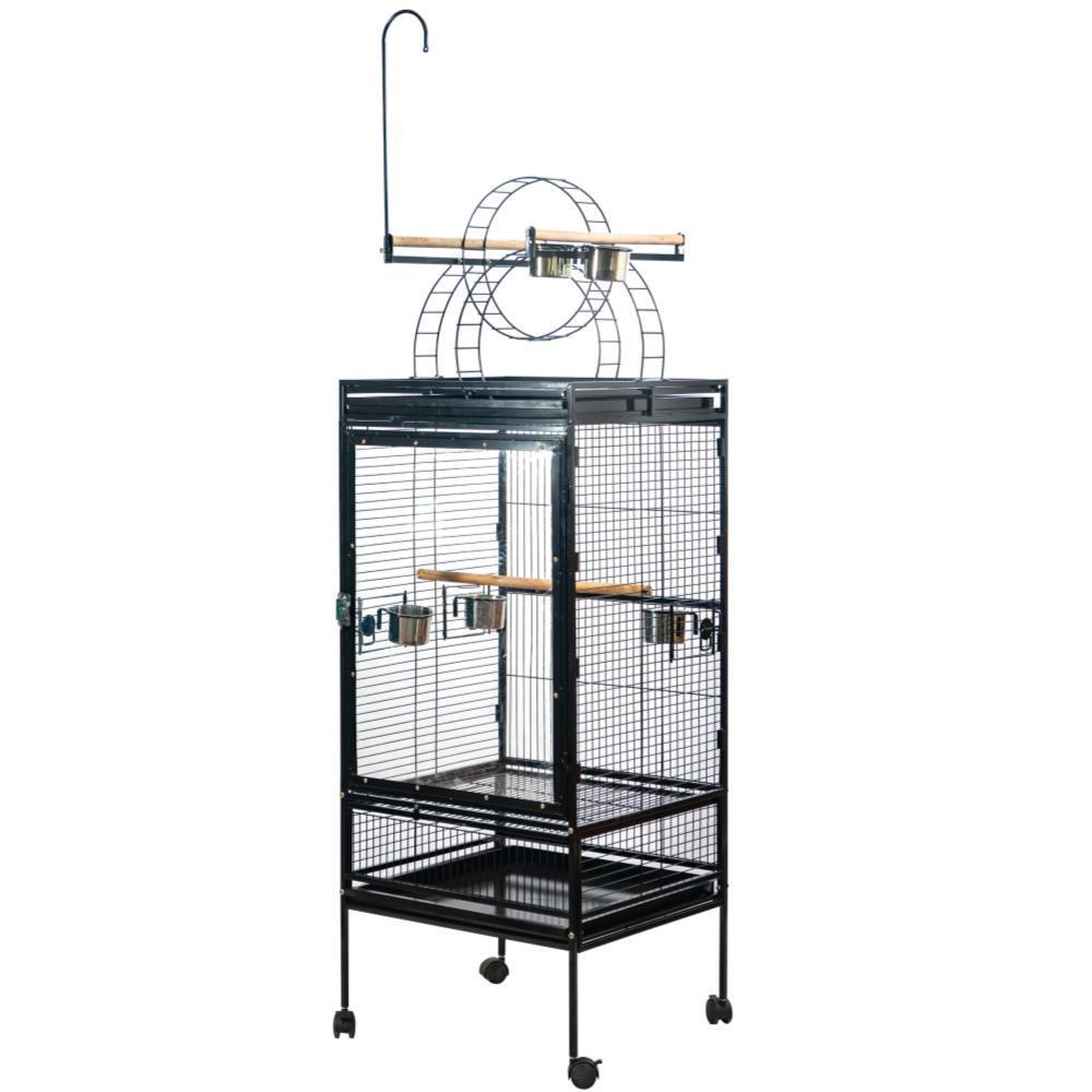 YES4PETS - Large 174cm Bird Cage with Tray & Wheels - Pet Servo