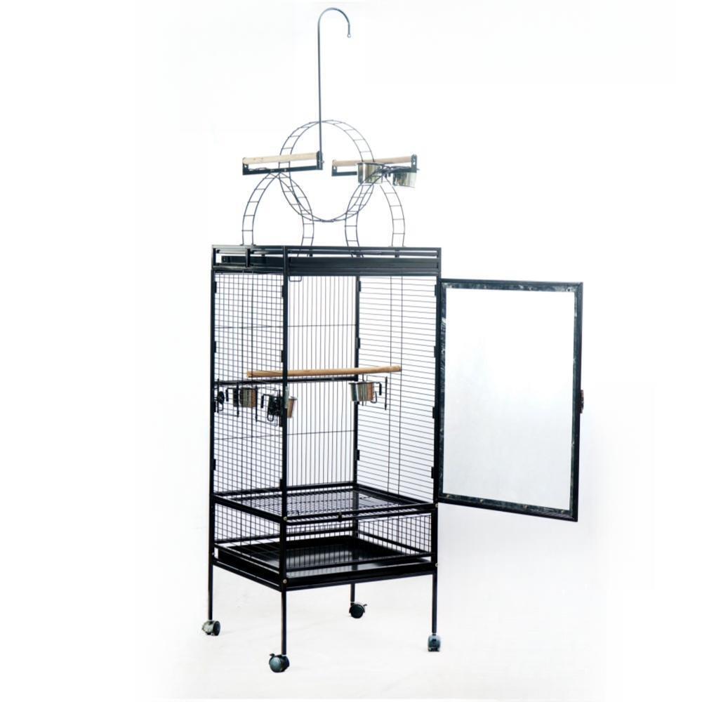 YES4PETS - Large 174cm Bird Cage with Tray & Wheels - Pet Servo
