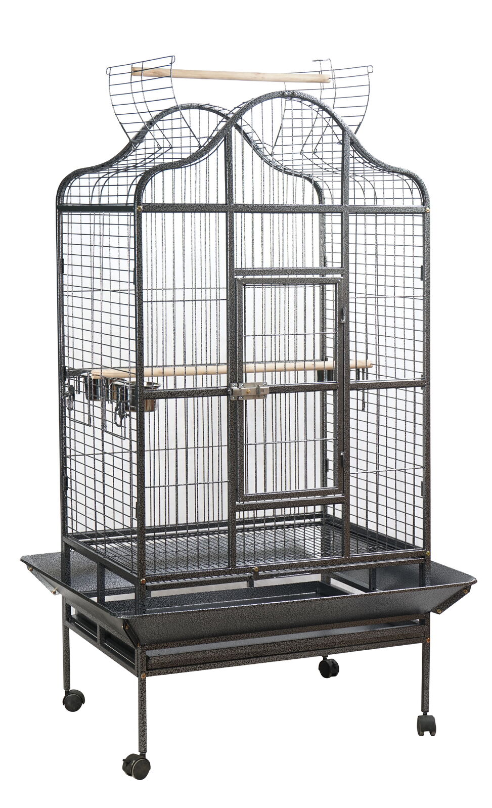 Large bird cage with a stand on a white background at Pet Servo
