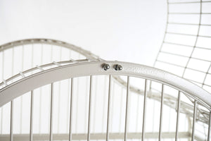 Close-up of a bird cage with a white background at Pet Servo