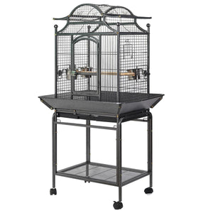 YES4PETS - Large Bird Cage Aviary with Stand & Wheels - Pet Servo