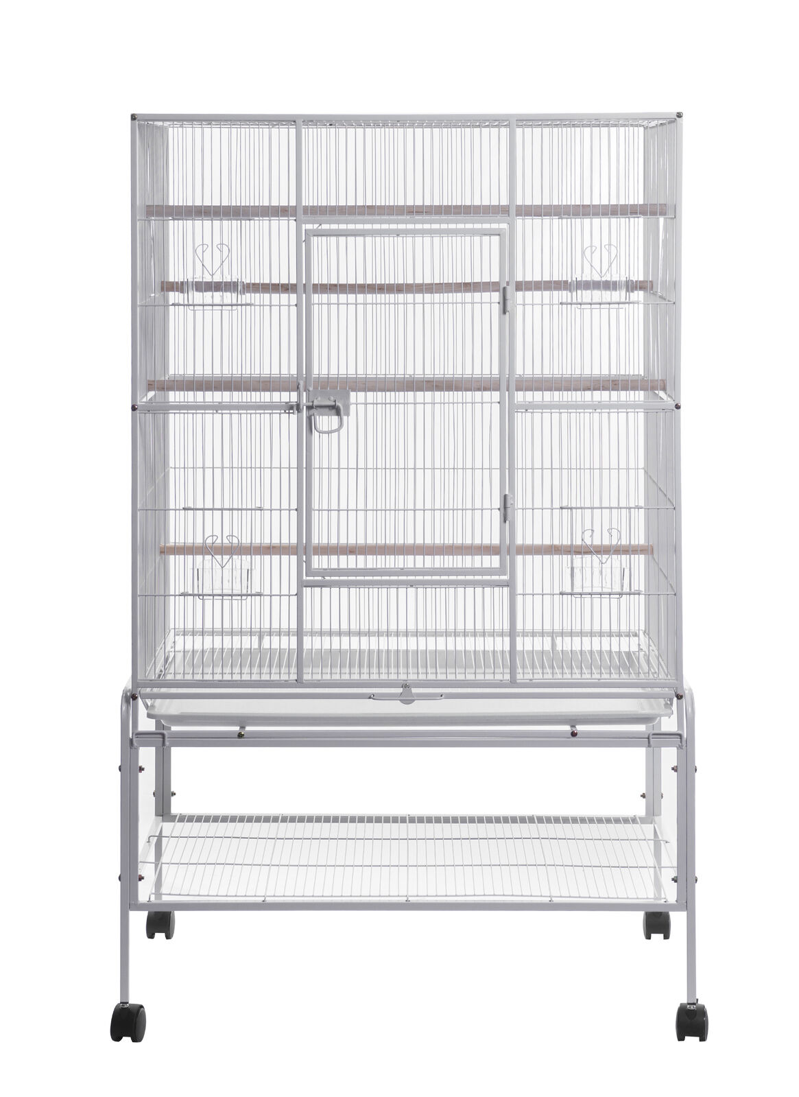 YES4PETS - 140cm Bird Cage with Perch & Wheels - Pet Servo