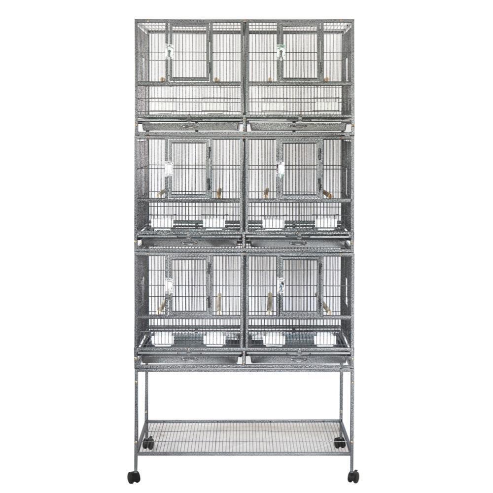 YES4PETS - 208cm XXL Breeding Aviary Cage for Budgies - Pet Servo