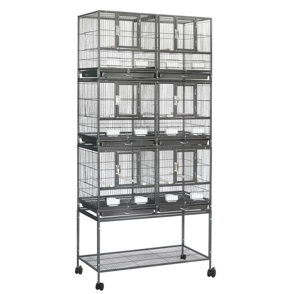 YES4PETS - 208cm XXL Breeding Aviary Cage for Budgies - Pet Servo