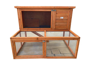 YES4PETS - 122cm Large Wooden Pet Hutch - Petservo