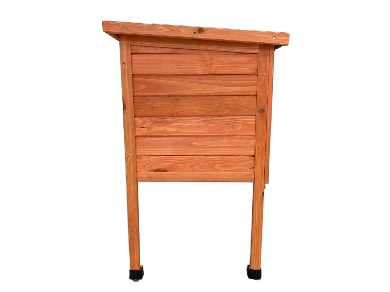 Wooden bee hive on a white background at Pet Servo