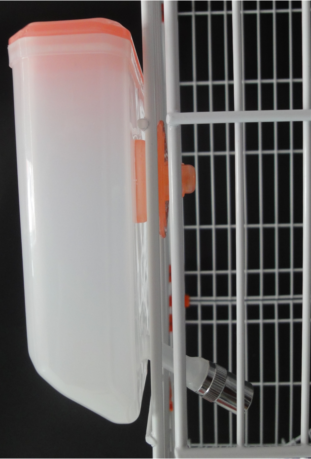 yes4pets - Pet Hanging Water Bottle No Drip Water Dispenser Rabbit Dog Cat Drinking Bottle-Pink - Pet Servo