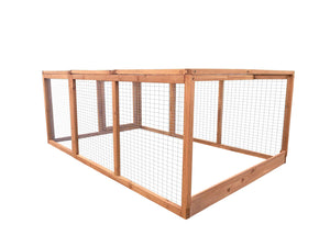 YES4PETS - Large Coop Run & Hutch Extension - Petservo