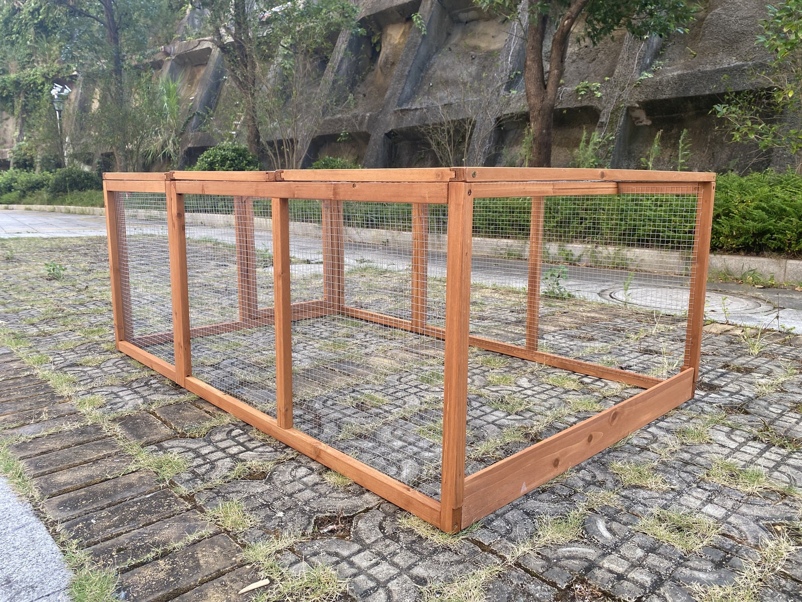 YES4PETS - Large Coop Run & Hutch Extension - Petservo