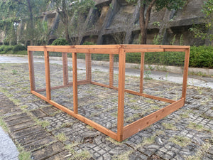 YES4PETS - Large Coop Run & Hutch Extension - Petservo