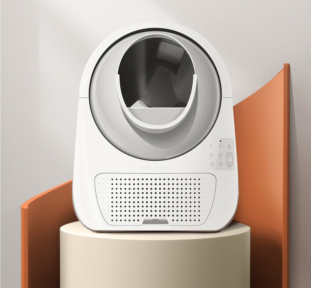 CATLINK - SCOOPER Self-Clean Smart Cat Litter Box – Luxury Pro – White
