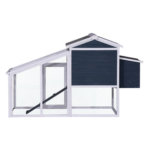 YES4PETS - Large Chicken Coop & Hutch Run - Petservo