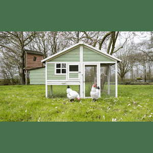 YES4PETS -Green Large Chicken Coop & Hutch - Petservo