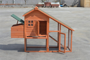 YES4PETS - Large Chicken Coop & Hutch - PetServo