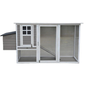 YES4PETS - Large Chicken Coop & Small Pet Hutch - Petservo