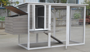 YES4PETS - Large Chicken Coop & Small Pet Hutch - Petservo