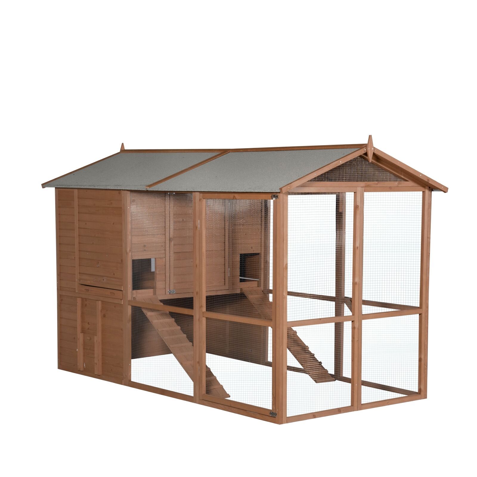 YES4PETS - XXXL Walk-In Coop & Hutch for Pets - Petservo