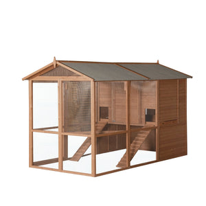YES4PETS - XXXL Walk-In Coop & Hutch for Pets - Petservo