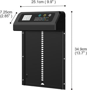 YES4PETS - Auto Chicken Coop Door,Solar & Remote Control - Petservo