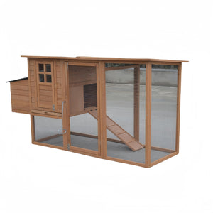 YES4PETS - Large Chicken Coop & Small Pet Hutch - Petservo