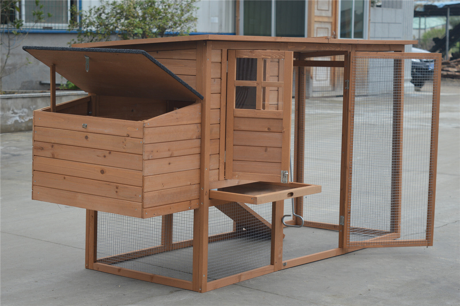 YES4PETS - Large Chicken Coop & Small Pet Hutch - Petservo