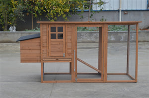 YES4PETS - Large Chicken Coop & Small Pet Hutch - Petservo