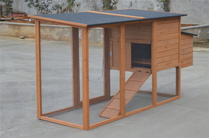 YES4PETS - Large Chicken Coop & Small Pet Hutch - Petservo
