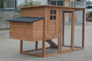 YES4PETS - Large Chicken Coop & Small Pet Hutch - Petservo