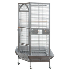 Bird cage with a stand on a white background at Pet Servo