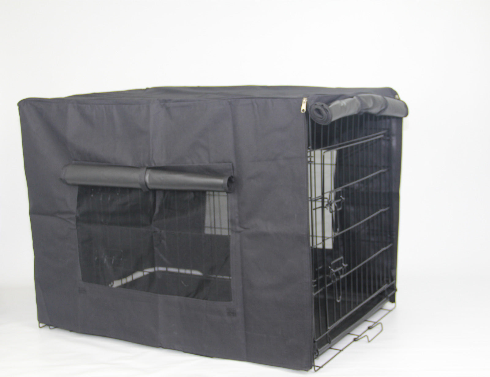 YES4PETS - 30" Foldable Pet Crate with Cover – Portable Design - Pet Servo