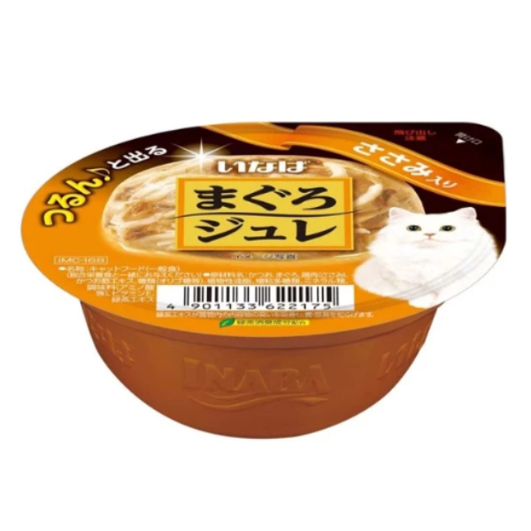 Ciao - Soft Jelly Cup Tuna Topping Chicken Fillet - Pet Servo