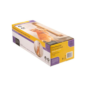 DATS - 100cm Wall Mounted Cat Scratch Post - Pet Servo