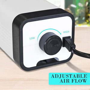 Dynamic Power - Aquarium Air Pump Oxygen 2 Outlet 180L/H 4W  - petservo-2