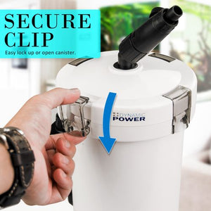 Dynamic Power - Aquarium External Canister Filter 400L/H - petservo-3