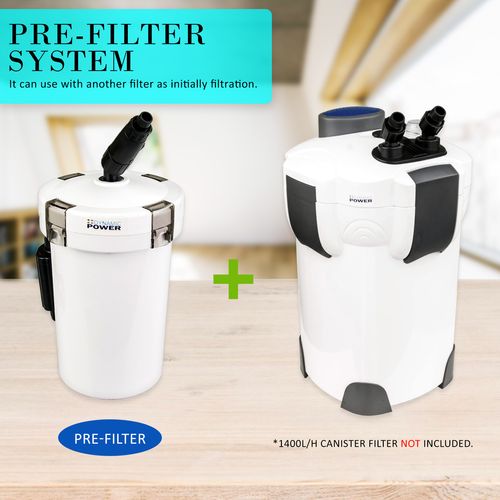 Dynamic Power - Aquarium External Canister Filter 400L/H - petservo-4