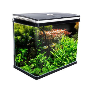 Dynamic Power - Aquarium Fish Tank 52L Curved Glass RGB LED - petservo