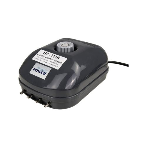 Dynamic Power Aquarium Air Pump Oxygen 4 Outlet 360L/H 13W - petservo