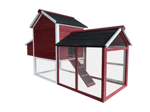 YES4PETS – Red Large Multi-Pet Hutch Versatile Use -Petservo