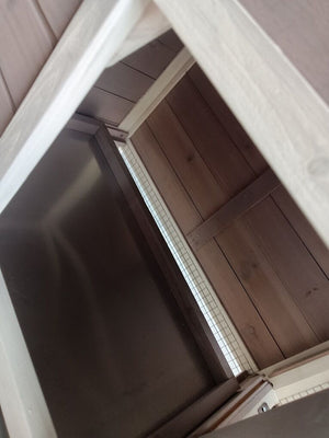 YES4PETS - 147cm Rabbit & Guinea Pig Wooden Cage - Pet Servo