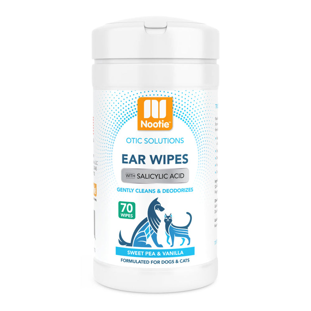 Nootie - Otic Ear Wipes Sweet Pea & Vanilla - Pet Servo