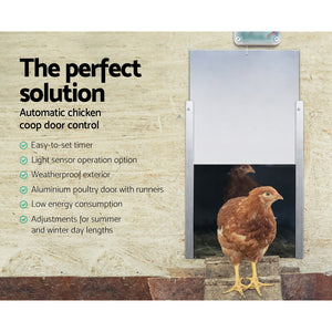 Yes4pets - Automatic Chicken Coop Door Opener - Pet Servo