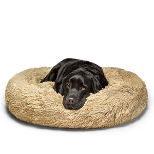 Fur King - "Aussie" Calming Dog Bed Brindle Large 100cm - Pet Servo