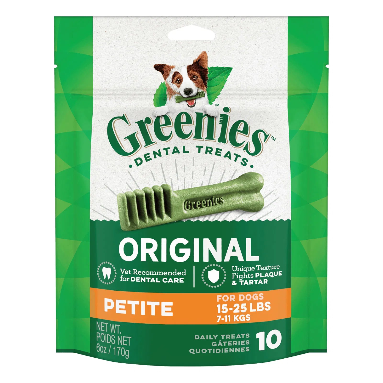 Greenies - Original Dental Treats For Dogs - Petite (7-11 kg)