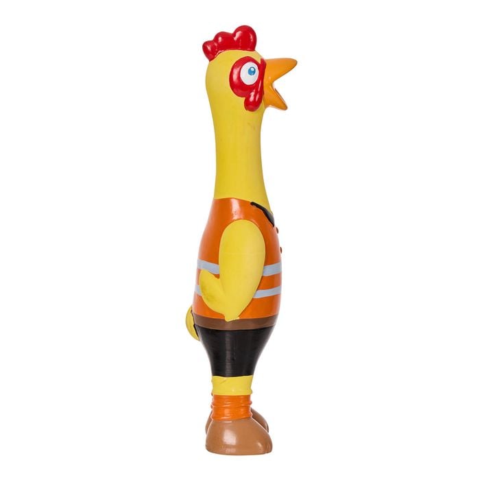 Happy Tails - Tradie Chicken Latex Toy
