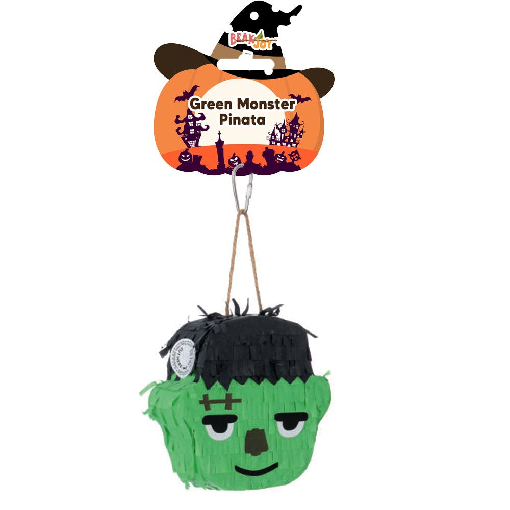 BeakJoy - Green Monster Pinata 13 x 14.5cm