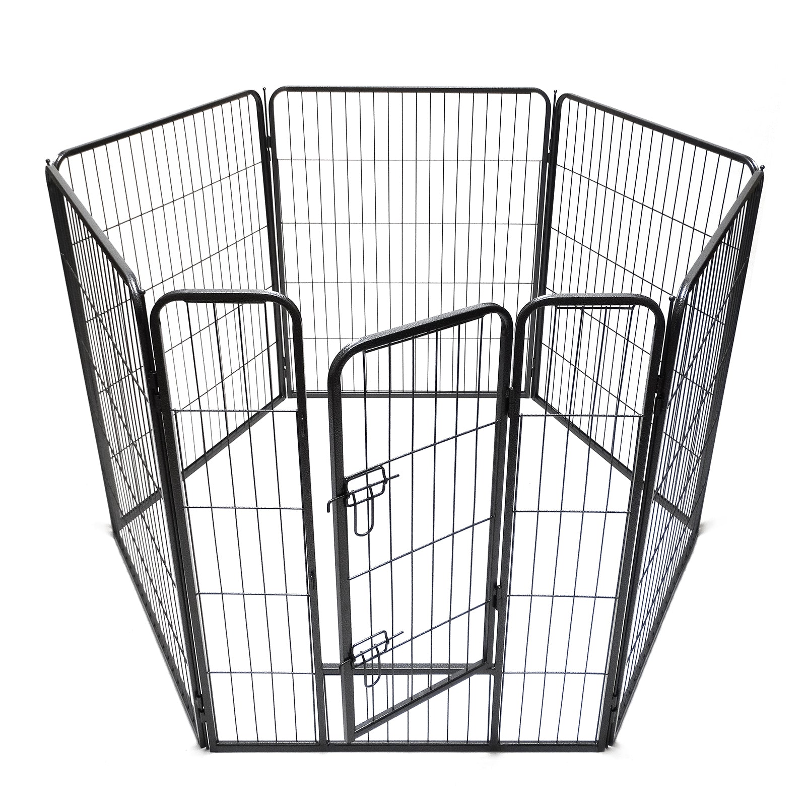 YES4PETS - 6 Panel 100cm Pet Playpen Extension w/ Cover - Pet Servo