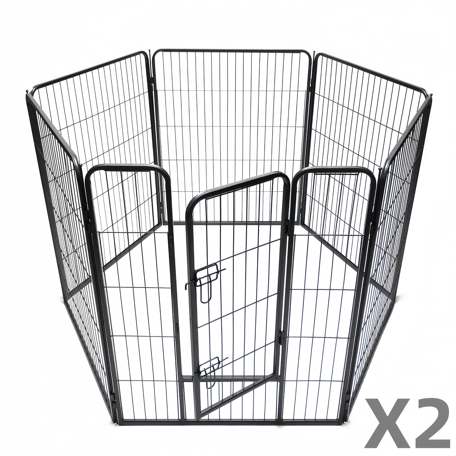 YES4PETS - 12 Panel 100cm Heavy Duty Pet Playpen - Pet Servo